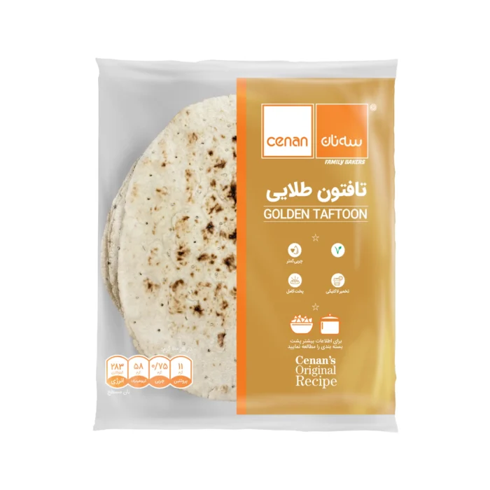 تافتون طلایی نان تافتون طلایی