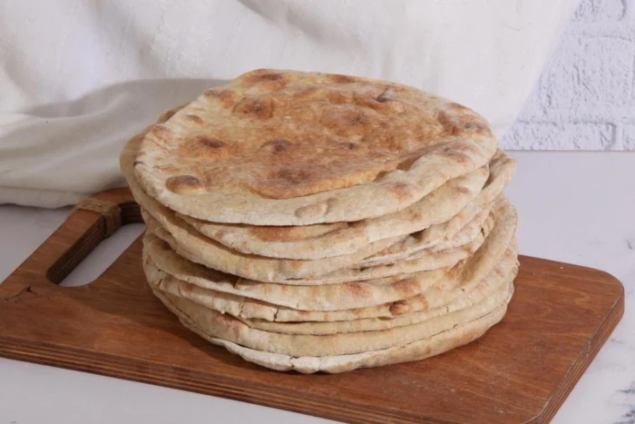 نان پيتا پروتئين-2 نان پيتا پروتئين سه نان