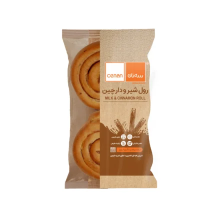 نان رول شیر دارچین