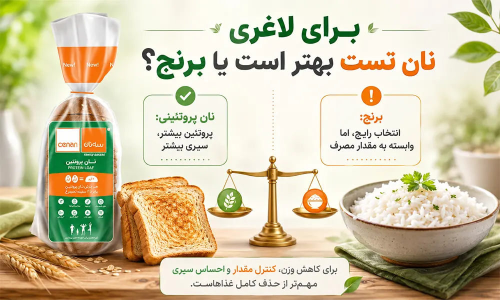 نان بهتر است یا برنج